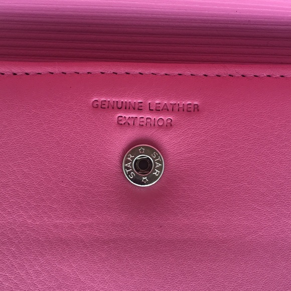 EUC Leather Pink Wallet - Picture 3 of 8